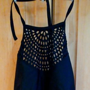 Onepiece halter swimsuit